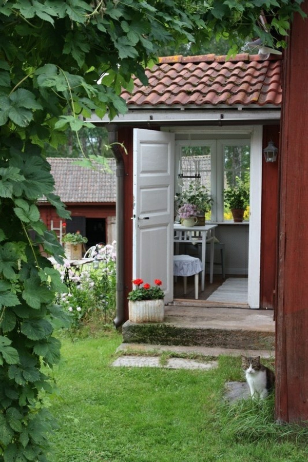 Landskabshavehus i svensk stil