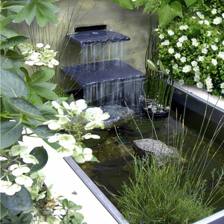 Jardin étang images jardin japonais idées source d'eau jardin