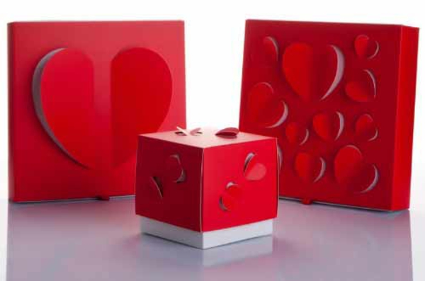 Подаръци сърцето оригинална опаковка смешно творчески романтичен