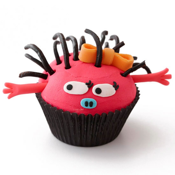 Scary Muffins ψήνουν αποκριές cupcakes επιδόρπιο για αποκριές