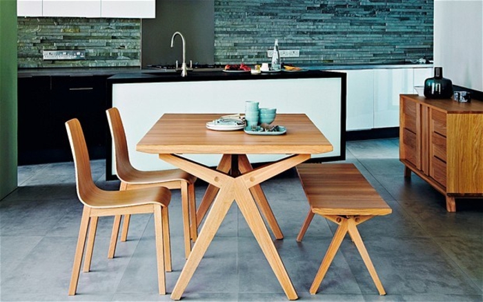 Habitat bucătărie de colectare cameră idei de interior sala de mese design mobilier din lemn