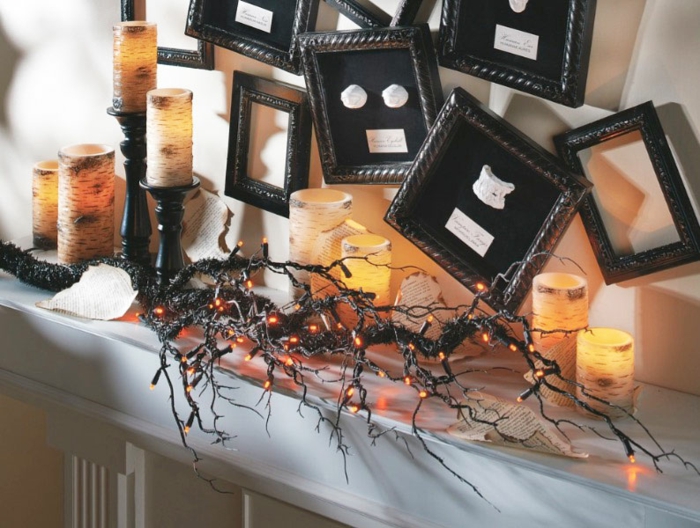 Helloween deco picture frame