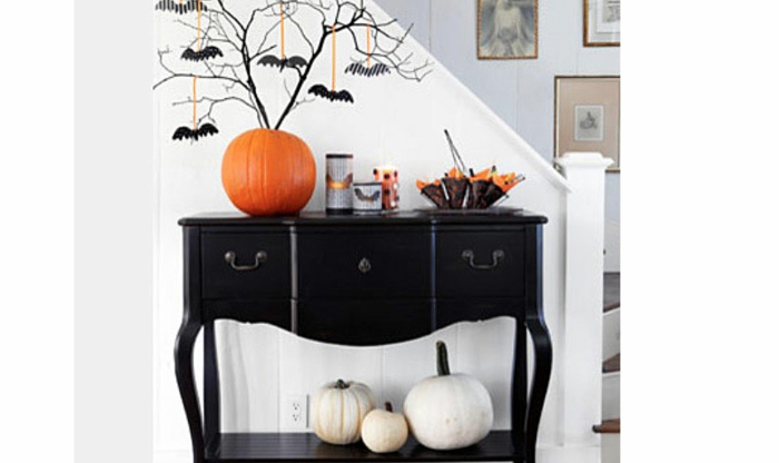 Helloween decoration table
