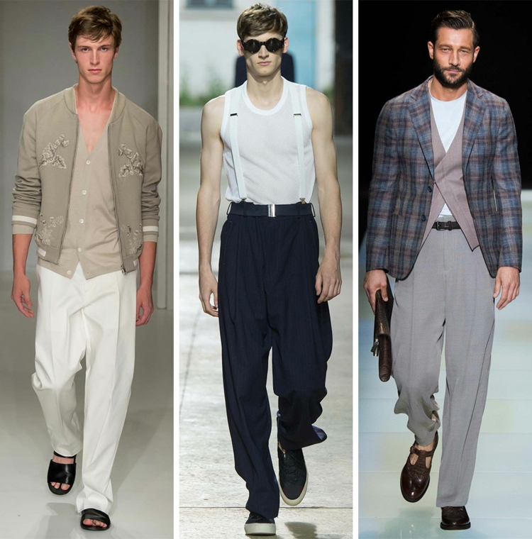 Мъжки панталони 2016 тенденции цветове модерни панталони лятна мода
