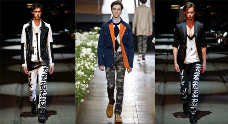 Мъжки панталони тенденции модерни панталони текущата мъжка мода от модния подиум