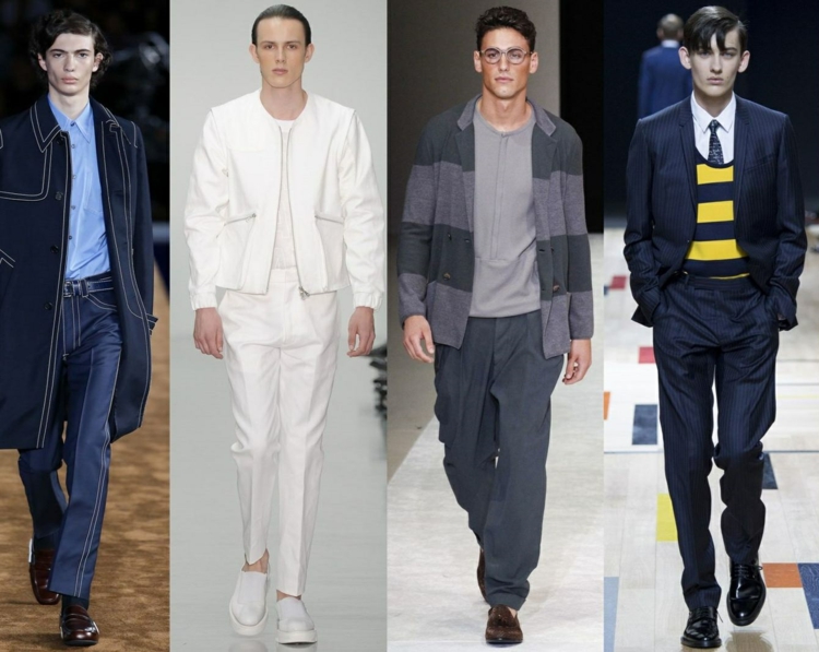 Мъжки панталони тенденции модерен панталони текущата мъжка мода