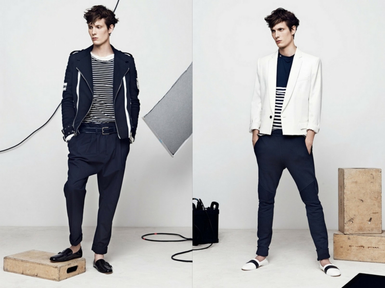 Мъжките панталони тенденции модерни панталони текущи случайни мъже мода