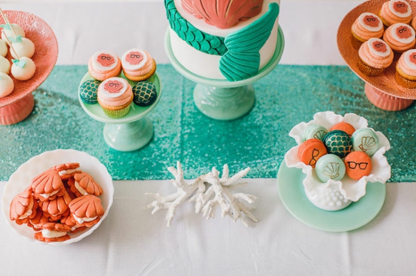 Décoration de mariage ornements décoration de table couleurs turquoises