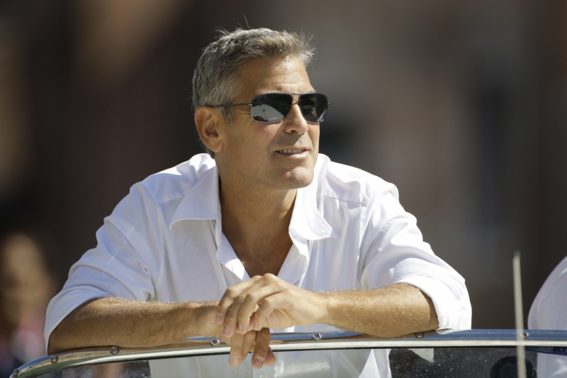 Hollywood actor over 50 George Clooney