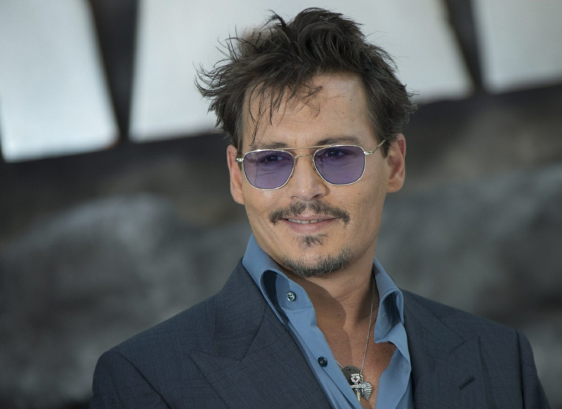 Actor de Hollywood más de 50 Johnny Depp