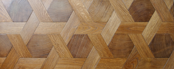 Ξύλινα πλακάκια ξύλου οπτικών ειδών οικιακής διακόσμησης holzgrflecht