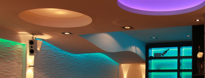 Suspended ceiling lighting ceiling