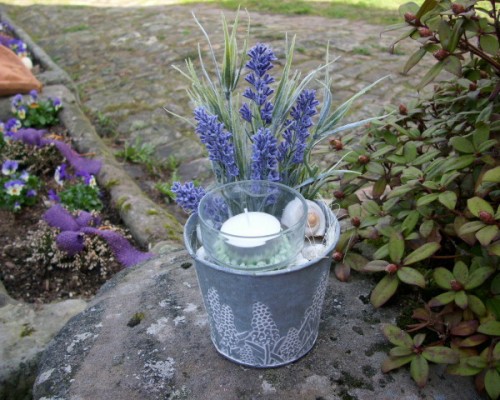 Ideas house decoration lavender candle garden design