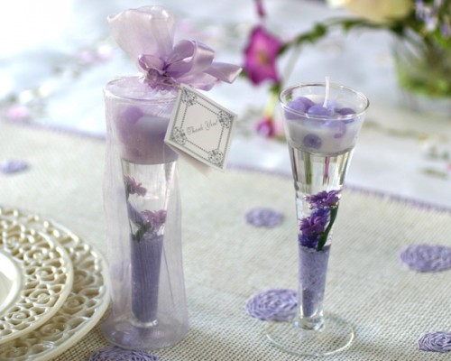 Ideas house decoration with lavender candle table decoration