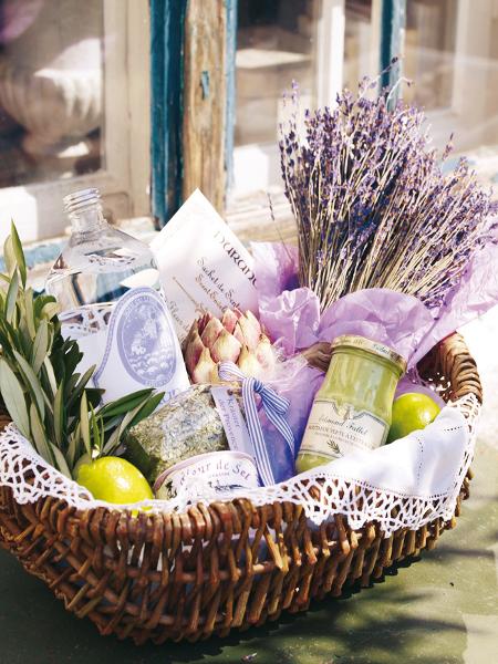 Ideas house decoration lavender basket garden