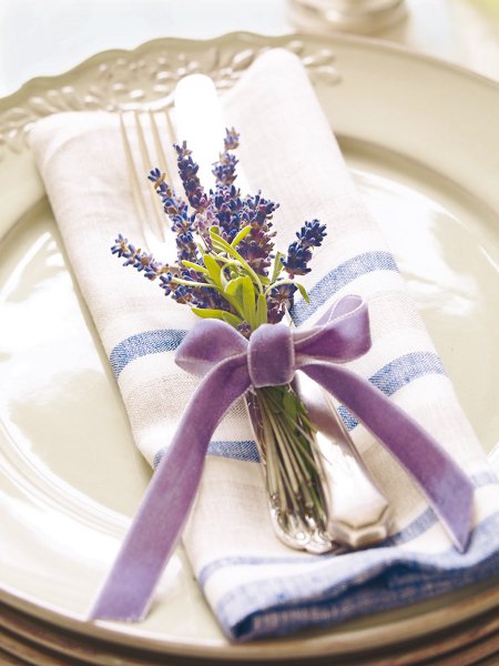 Ideas house decoration with lavender serving dish plate decoration