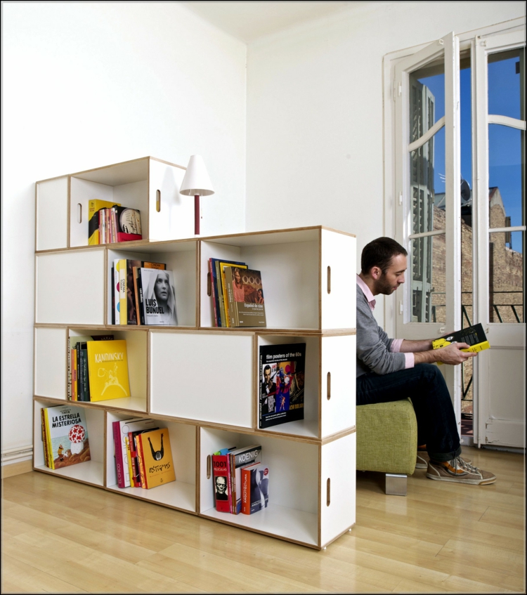 Ikea planken woonkamer divider opslag ideeën