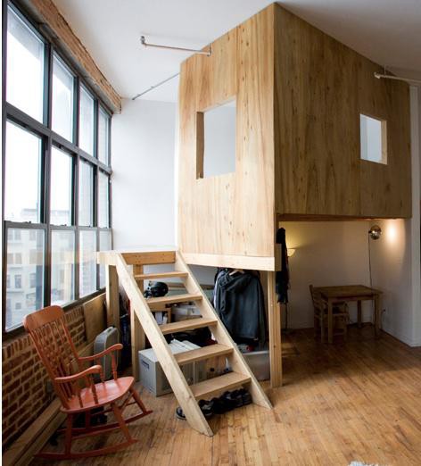 Indendørs træhuse kølige ideer børn minimalistisk træhus