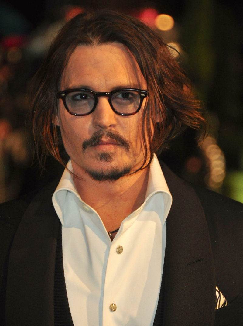 Johnny Depp acteur sexy stars d'Hollywood