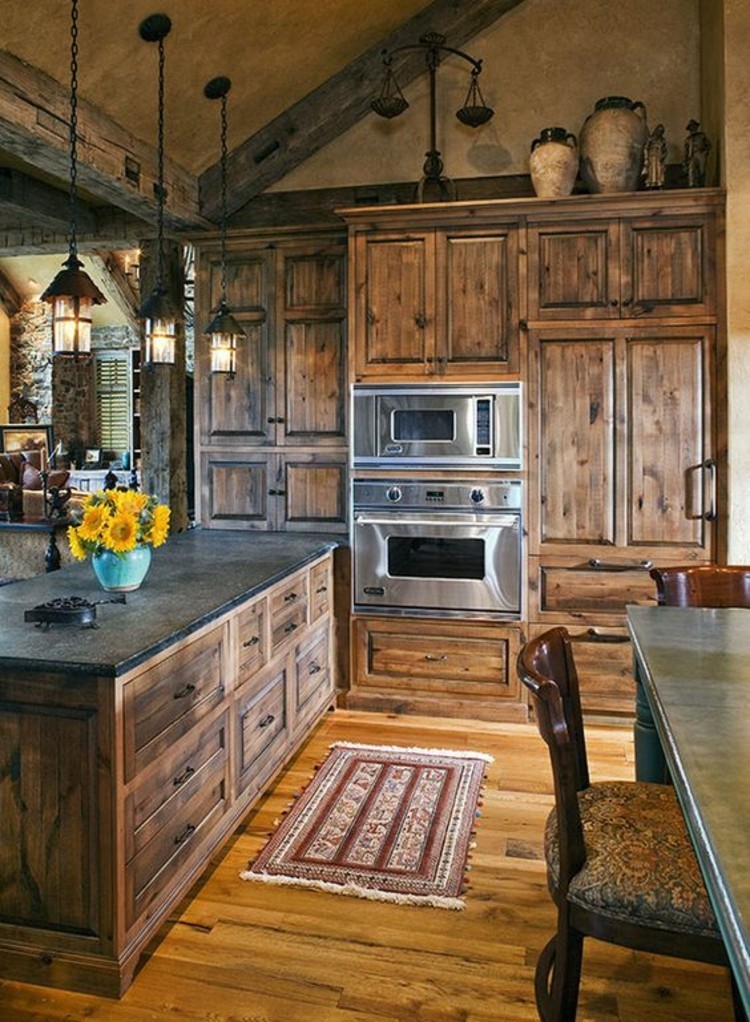 køkken design design ideer rustikke køkken mode træ møbler