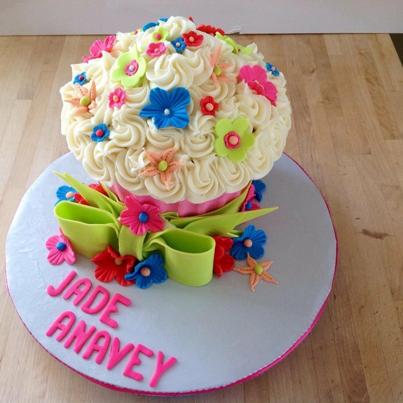 Детски рожден ден картинки цветя торта декорация момиче