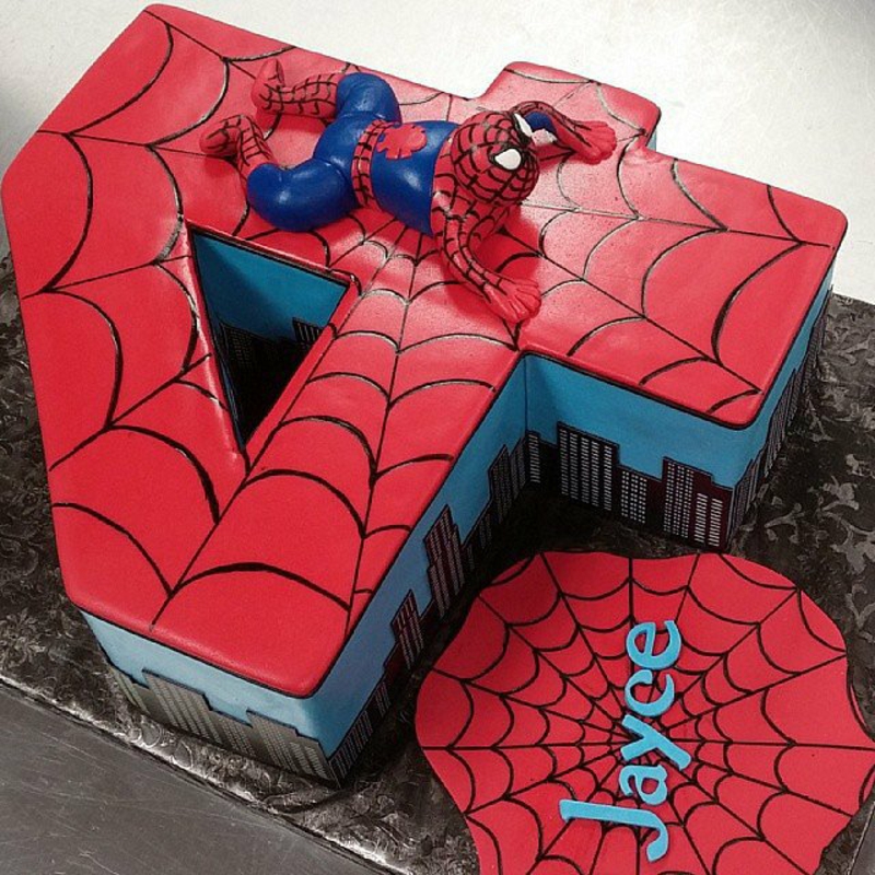 Tilaa Birthday Cake Spiderman Tortendeko