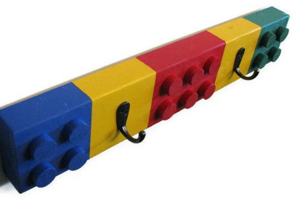 Chambre d'enfants dans le style LEGO fournir cintre