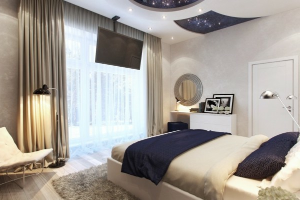 卧室现代梦幻般的设计紧凑