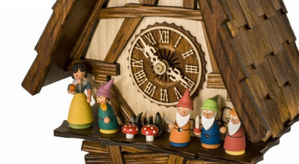 Κούκος ρολόι χτίσει Σύγχρονη Clockwork Χιονάτη