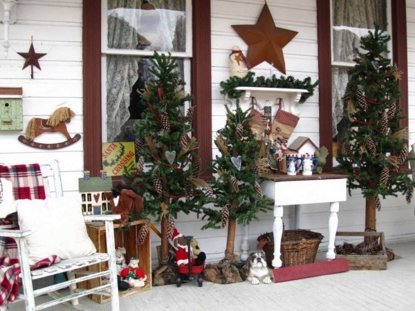 Rural DIY Juledekorasjon for barnehagen