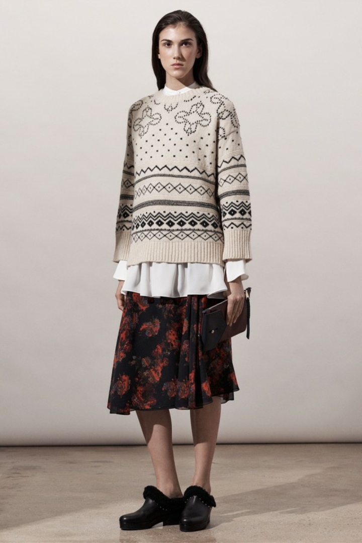 Lange pullover damespatroon kleuren Trends