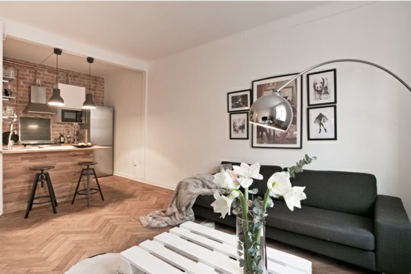 Muebles hechos de europallets sala de estar