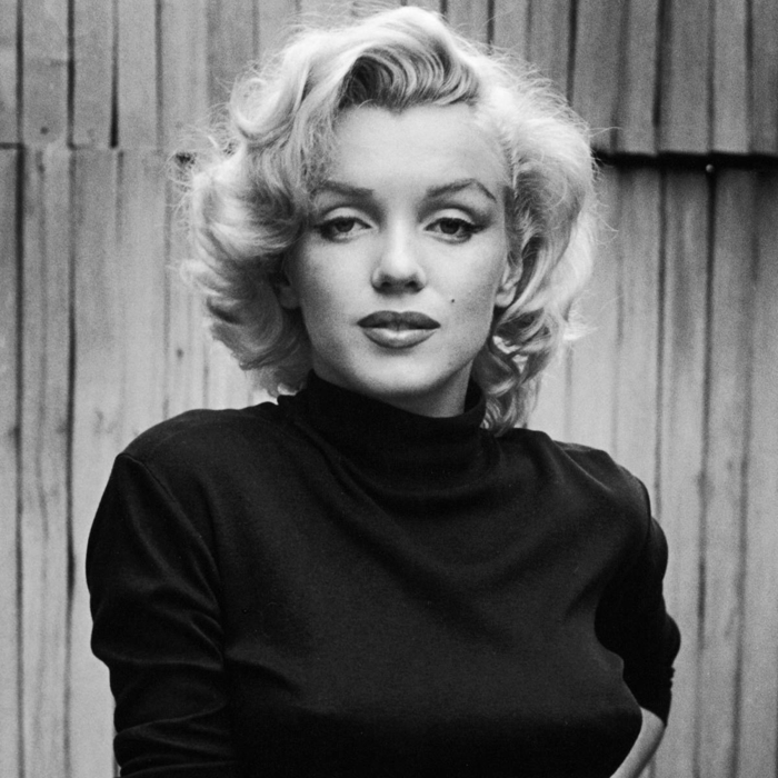 Marilyn Monroe années 50 coiffures