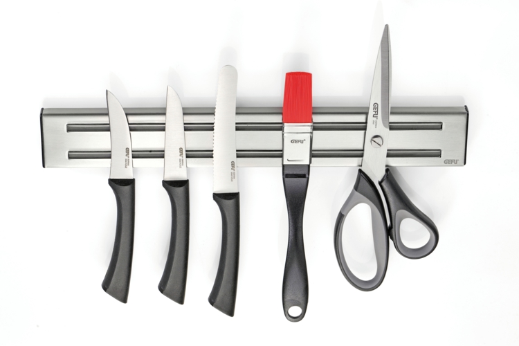 Couteau bande magnétique Couteau sur le mur de la cuisine Accessoires de cuisine