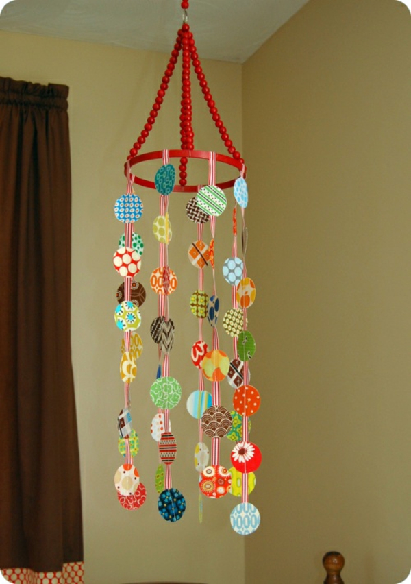 Mobile diy crafts hanging elegantly