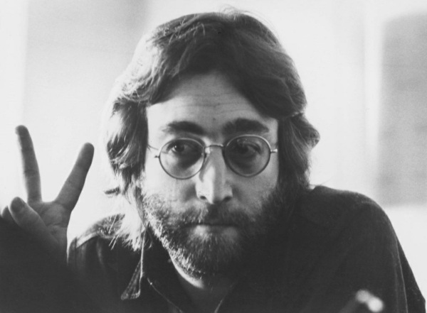 Módní pánská móda 70s John Lennon Mír