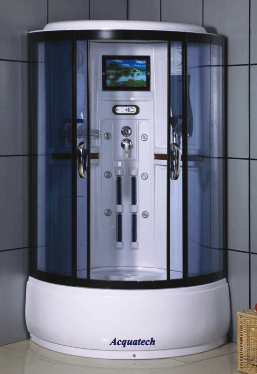 dulapuri de duș de sticlă frumoase, inovatoare compacte