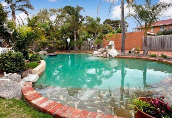 καθαρό νερό κήπο σχεδιασμός ιδέες κήπου τοπίο τάσεις ελκυστική πισίνα