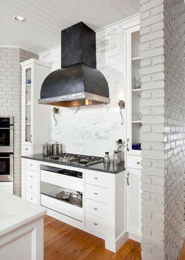 marmor køkken bagvæg Moderne køkken design ideer