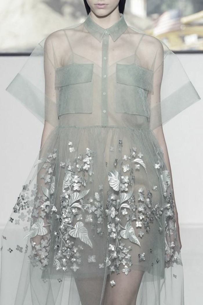 Οι τάσεις της μόδας διαφαίνονται φορέματα διαφανή φόρεμα