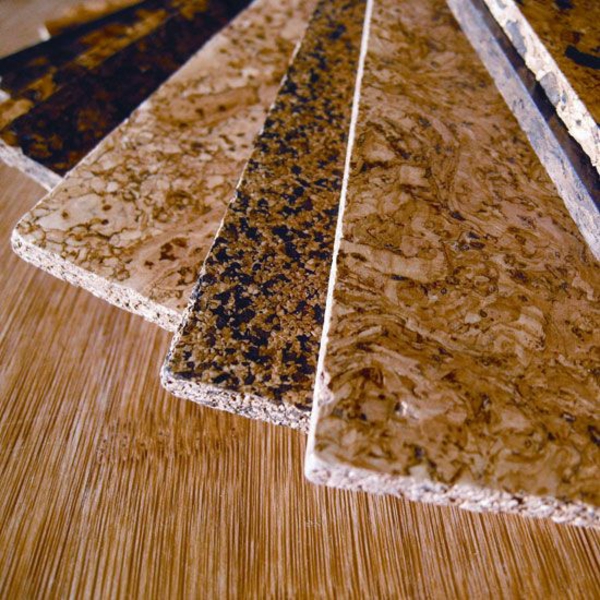 Ulemper Cork gulvplader fordele mønster teksturer