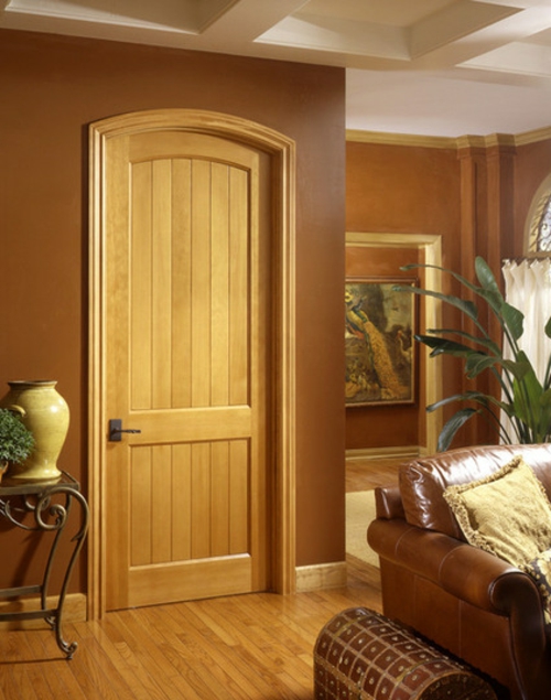 Nouvelles idées pour les portes de la salle intérieure des plaques en bois