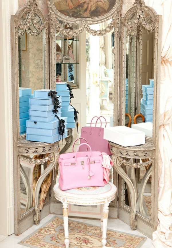 модни гардеробни системи гардероб розово синьо