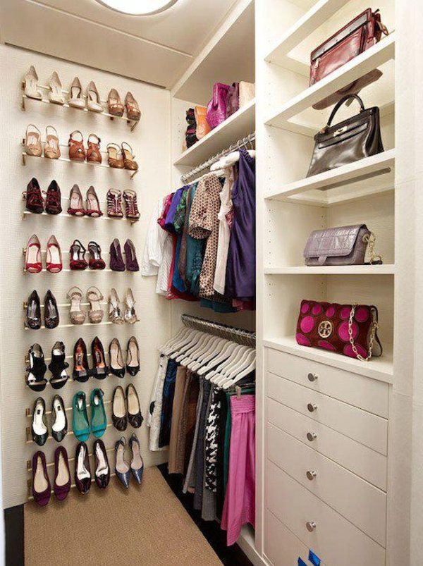 Åben garderobe systemer walk-in garderobe værelse