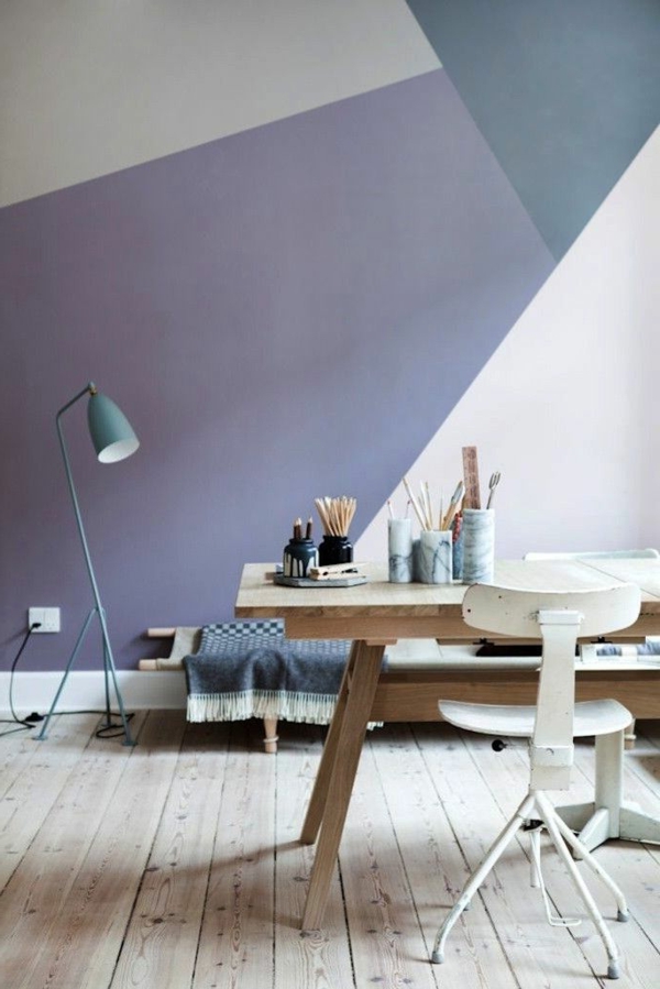 Стенни цветове палитра пастел цвят дизайн стена декор