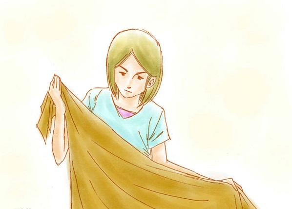 Pocahontas costume drawing fabric
