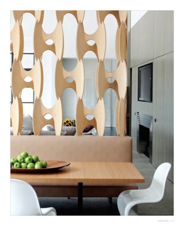 Room divider idei de design de lemn cameră de separat pestera