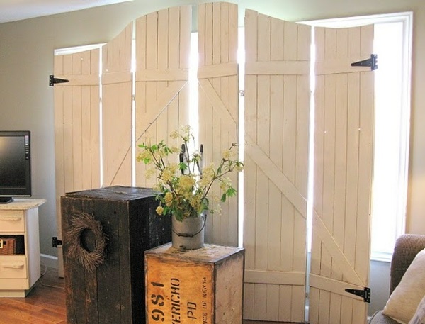 Room divider Idei de design din lemn decanator cameră vintage