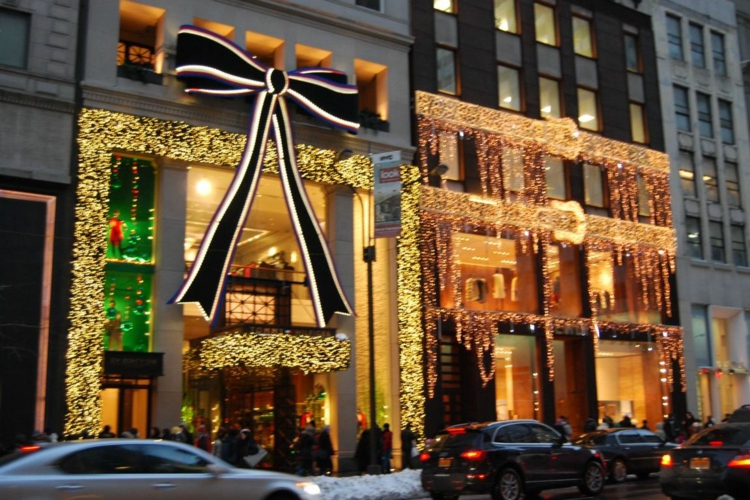 Reizen en vakantie Kerstmis Kerstmis New York winkelen