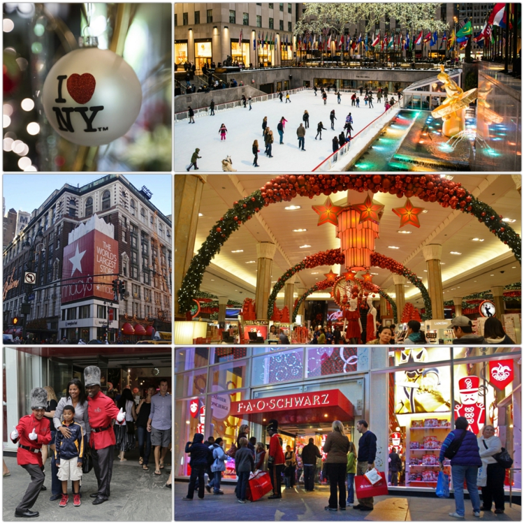 Reis- en vakantie bekende kerstbestemmingen in New York
